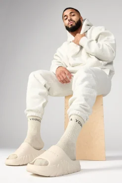 Accessories<Youngla 960-Cloud 9 Slides Black|Off-White|Orange