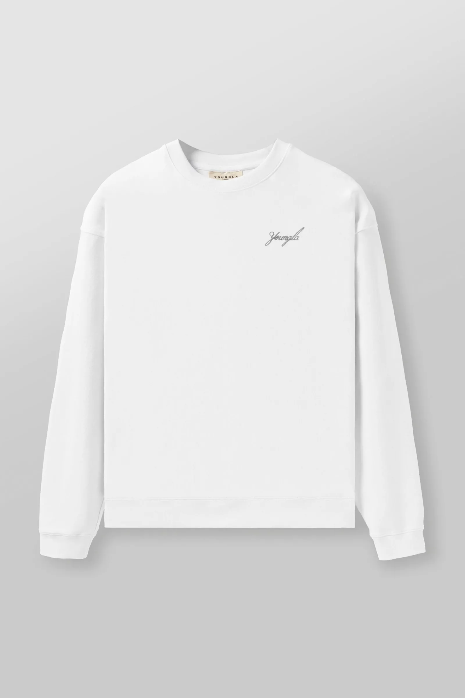 Shirts<Youngla 5004-Cloud Comfort Set-Crewneck Black|Cream|Grey Blue|White