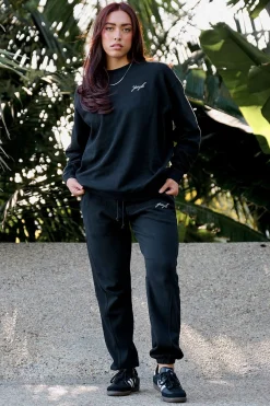 Joggers<Youngla 2098-Cloud Comfort Set-Joggers Black|Cream|Grey Blue|White