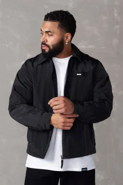 Outerwear<Youngla 529-Crinkled Jacket Black|Light Grey|Olive Green