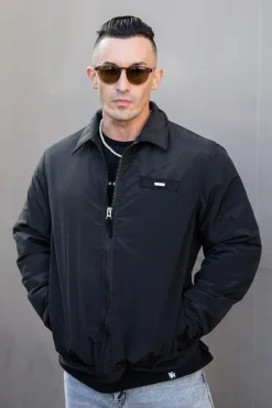 Outerwear<Youngla 529-Crinkled Jacket Black|Light Grey|Olive Green