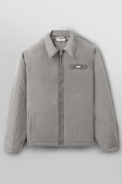 Outerwear<Youngla 529-Crinkled Jacket Black|Light Grey|Olive Green