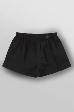 Shorts<Youngla 151-Dreamer Shorts Black|Burgundy