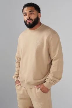 Outerwear<Youngla 5092-Effortless Sets-Crewnecks Black|Brown Camel|Charcoal|Off-White