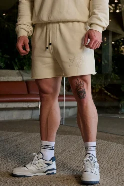 Shorts<Youngla 1063-Effortless Sets-Shorts Black|Brown Camel|Charcoal|Off-White