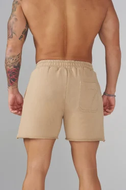 Shorts<Youngla 1063-Effortless Sets-Shorts Black|Brown Camel|Charcoal|Off-White