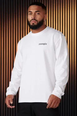Shirts<Youngla 801-Eternal Longsleeves Black|Brown|Carolina Blue|Heather Grey