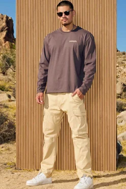 Shirts<Youngla 801-Eternal Longsleeves Black|Brown|Carolina Blue|Heather Grey
