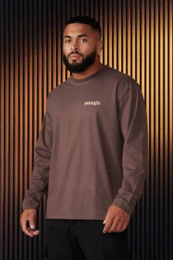 Shirts<Youngla 801-Eternal Longsleeves Black|Brown|Carolina Blue|Heather Grey