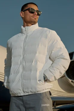 Outerwear<Youngla 536-Everyday Puffers Black|White