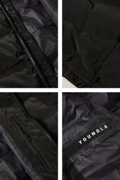 Outerwear<Youngla 536-Everyday Puffers Black|White