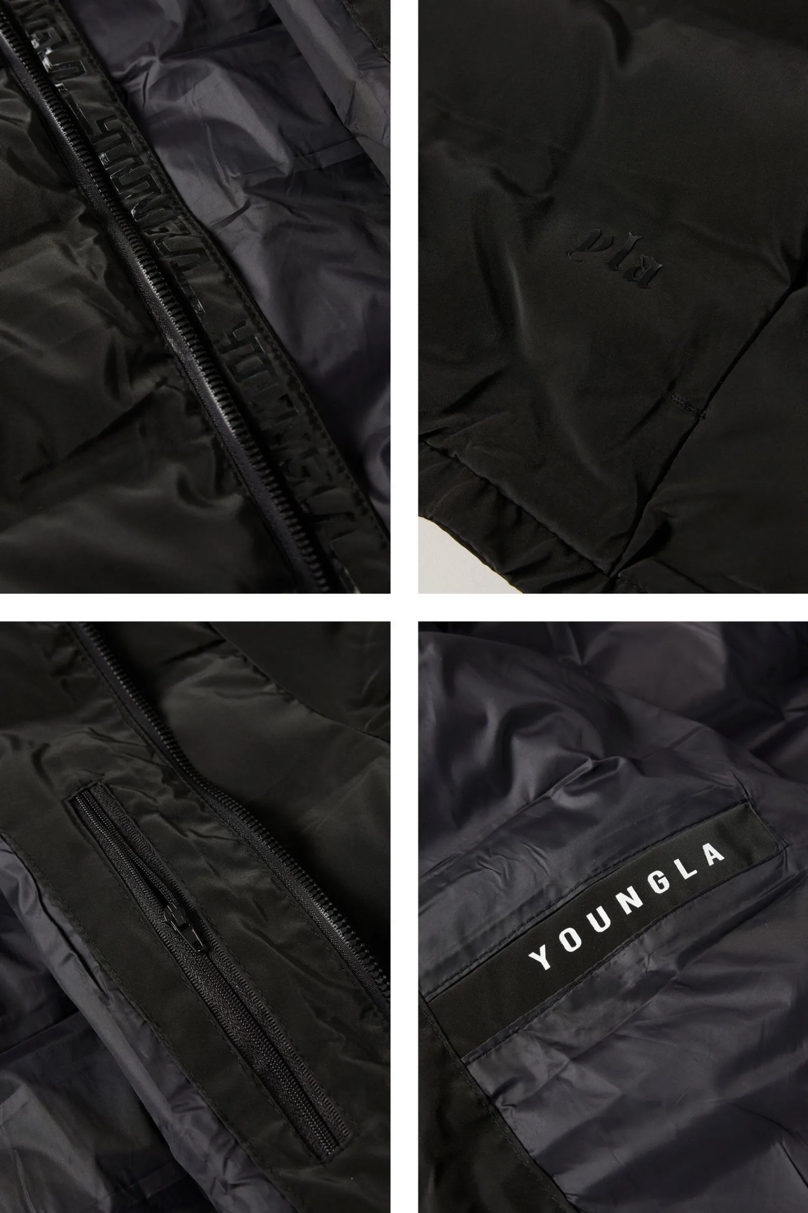 Outerwear<Youngla 536-Everyday Puffers Black|White