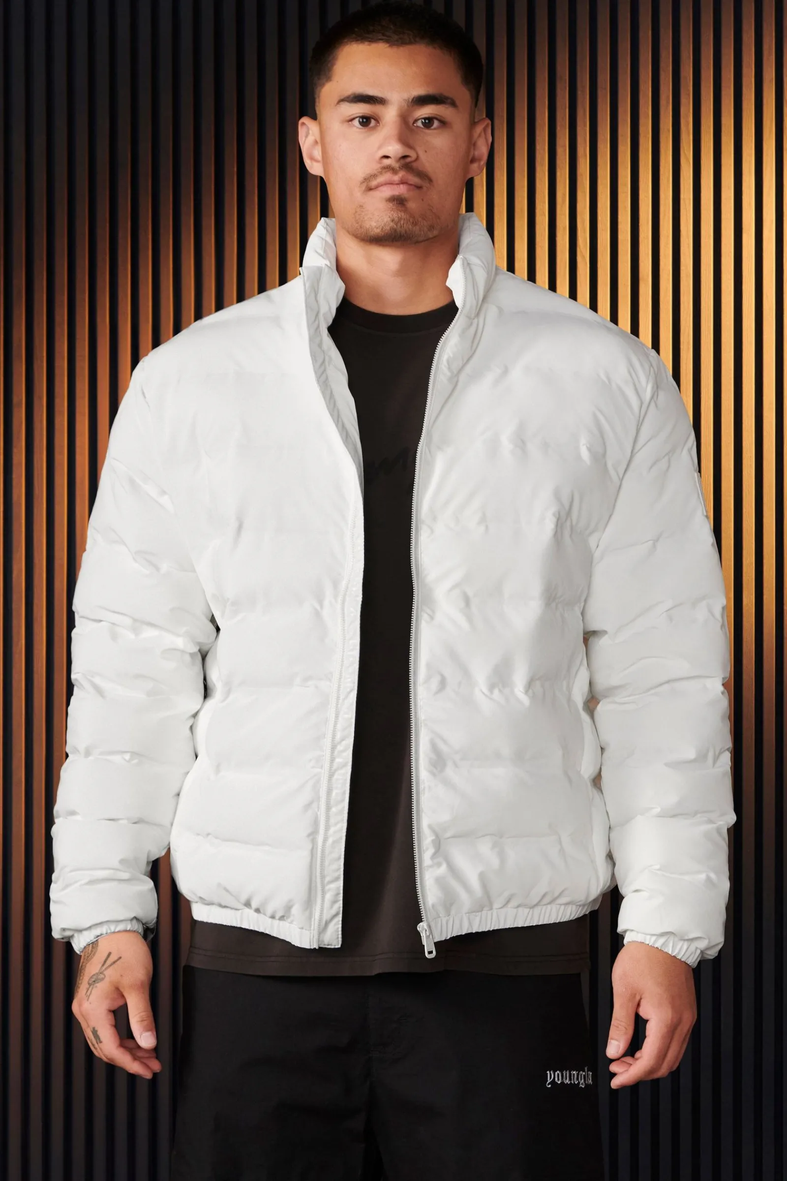Outerwear<Youngla 536-Everyday Puffers Black|White
