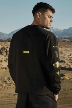 Shirts<Youngla 8037-Excellence Longsleeves Black|Charcoal|Navy|Olive