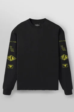 Shirts<Youngla 8037-Excellence Longsleeves Black|Charcoal|Navy|Olive