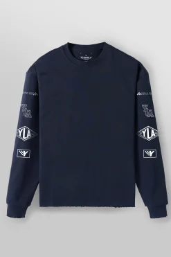 Shirts<Youngla 8037-Excellence Longsleeves Black|Charcoal|Navy|Olive