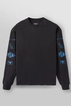 Shirts<Youngla 8037-Excellence Longsleeves Black|Charcoal|Navy|Olive