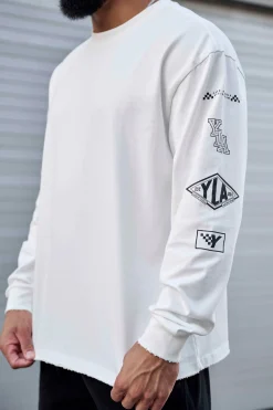 Shirts<Youngla 8037-Excellence Longsleeves Black|Charcoal|Navy|Olive