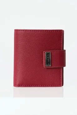 Accessories<Youngla 951-Executive Bifold Wallets Black|Red