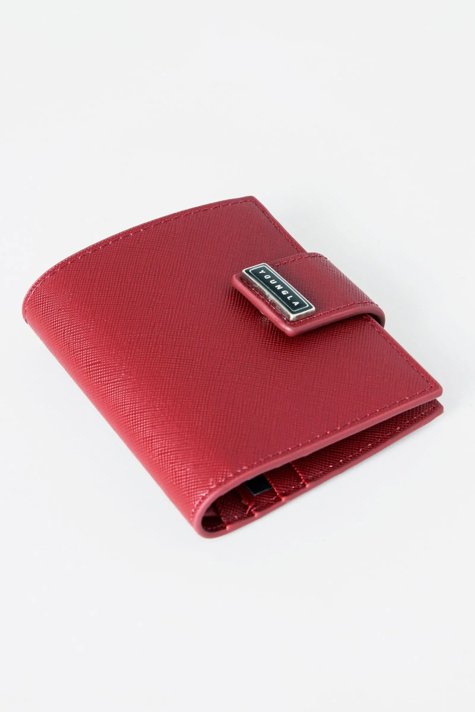 Accessories<Youngla 951-Executive Bifold Wallets Black|Red