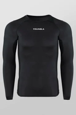 Shirts<Youngla 830-Flexfit Compression Longsleeves Black|Heather Grey|Hunter Green|Plum