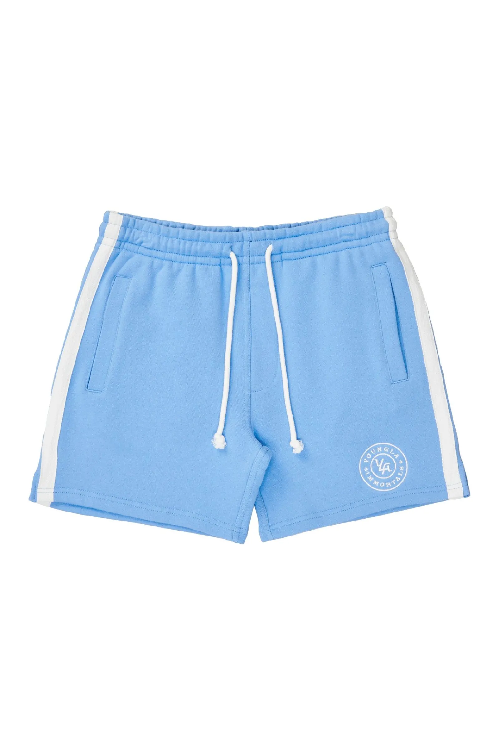 Shorts<Youngla 137-Golden Era Bodybuilding Shorts Black|Brown|Carolina Blue|White