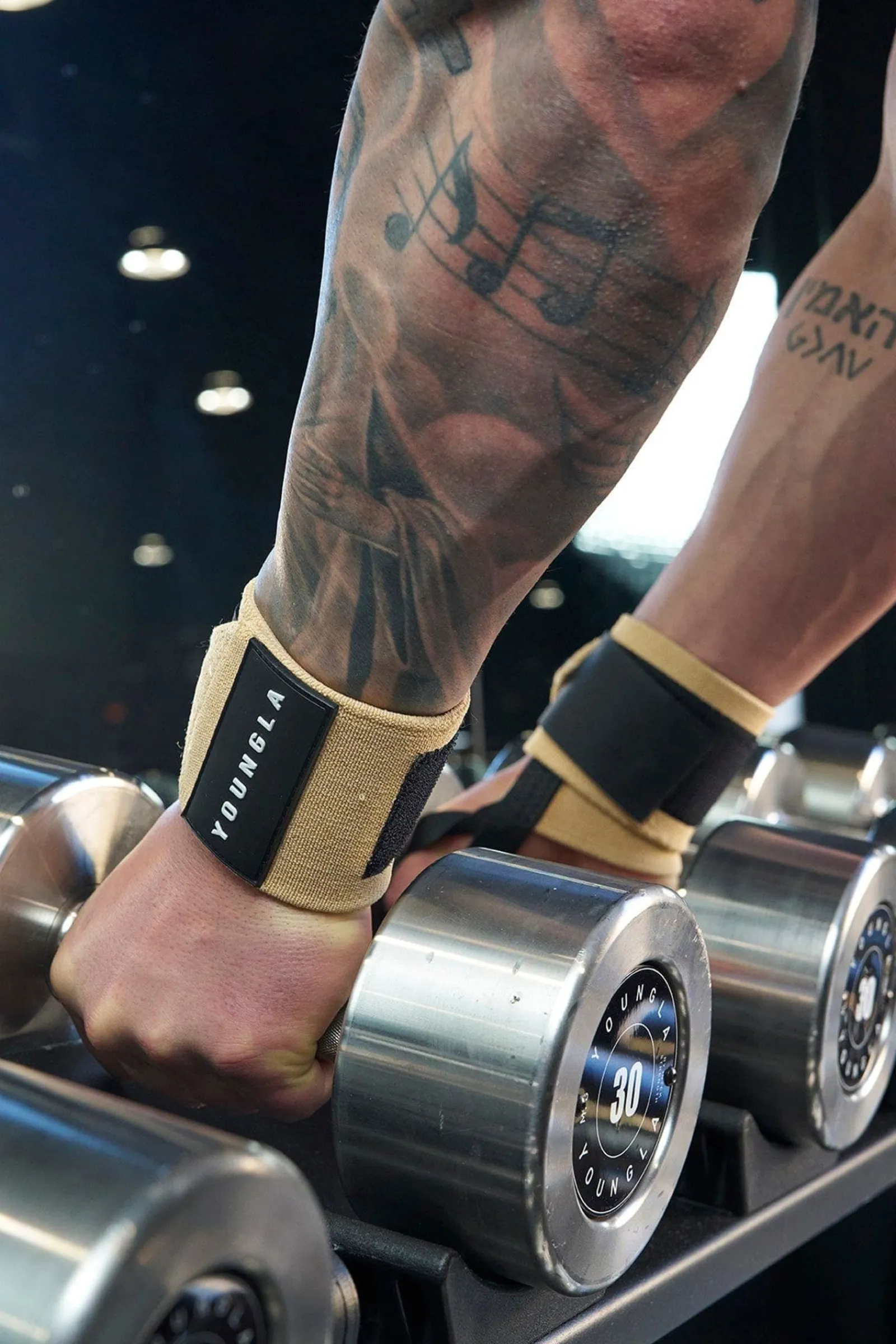 Accessories<Youngla 935-Heavy Duty Wrist Wraps Black|Olive|Tan