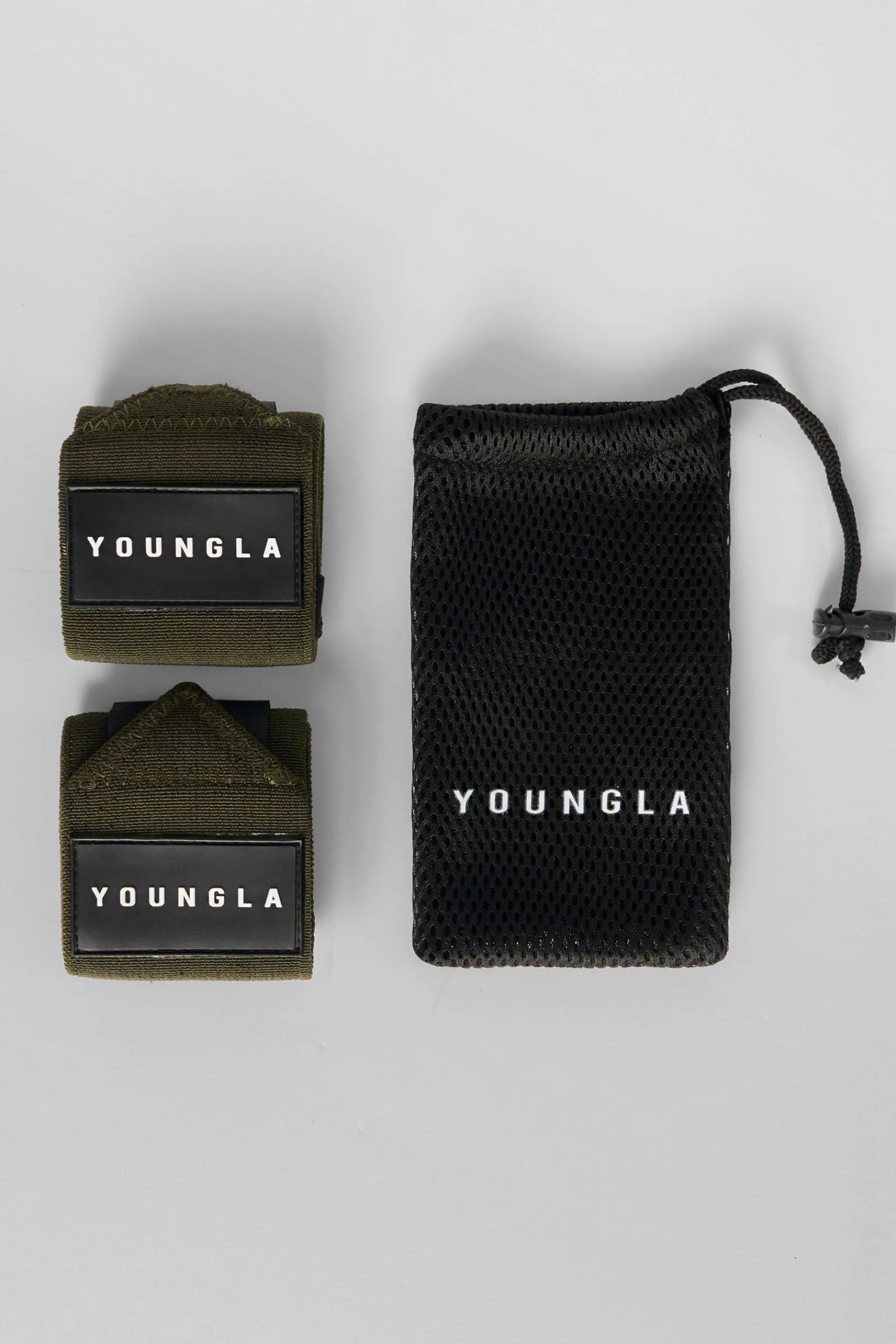 Accessories<Youngla 935-Heavy Duty Wrist Wraps Black|Olive|Tan