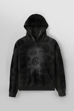 Outerwear<Youngla 5101-Heritage Hoodies Black Wash|Brown Wash|Grey Wash|Moss Green Wash