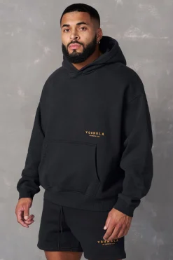 Outerwear<Youngla 533-Immortal Club Hoodies Black Wash|Brown Wash|Sand Wash|Slate Wash