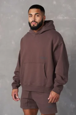 Outerwear<Youngla 533-Immortal Club Hoodies Black Wash|Brown Wash|Sand Wash|Slate Wash
