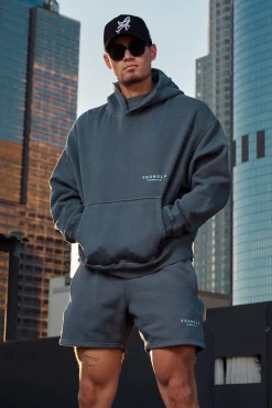 Outerwear<Youngla 533-Immortal Club Hoodies Black Wash|Brown Wash|Sand Wash|Slate Wash
