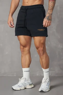 Shorts<Youngla 153-Immortal Club Shorts Black Wash|Brown Wash|Sand Wash|Slate Wash