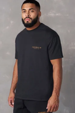 Shirts<Youngla 473-Immortal Club Tees Black Wash|Brown Wash|Sand Wash|Slate Wash