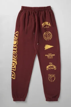 Joggers<Youngla 204-Immortal Killer Joggers Black|Balsam Green|Burgundy|Light Grey