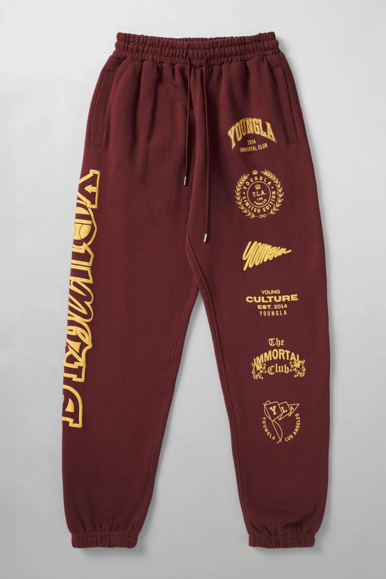 Joggers<Youngla 204-Immortal Killer Joggers Black|Balsam Green|Burgundy|Light Grey