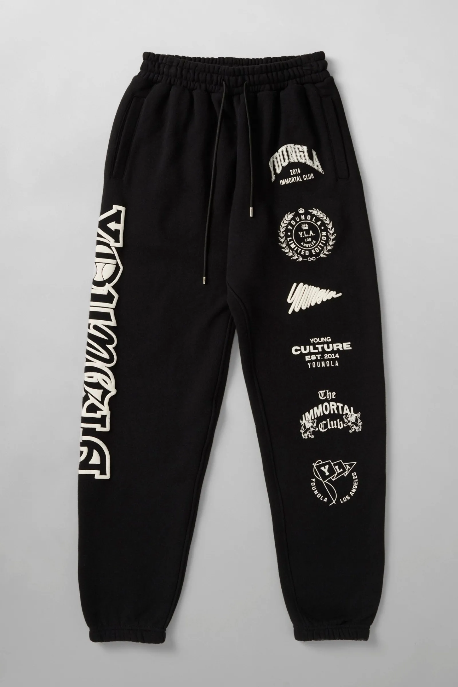 Joggers<Youngla 204-Immortal Killer Joggers Black|Balsam Green|Burgundy|Light Grey