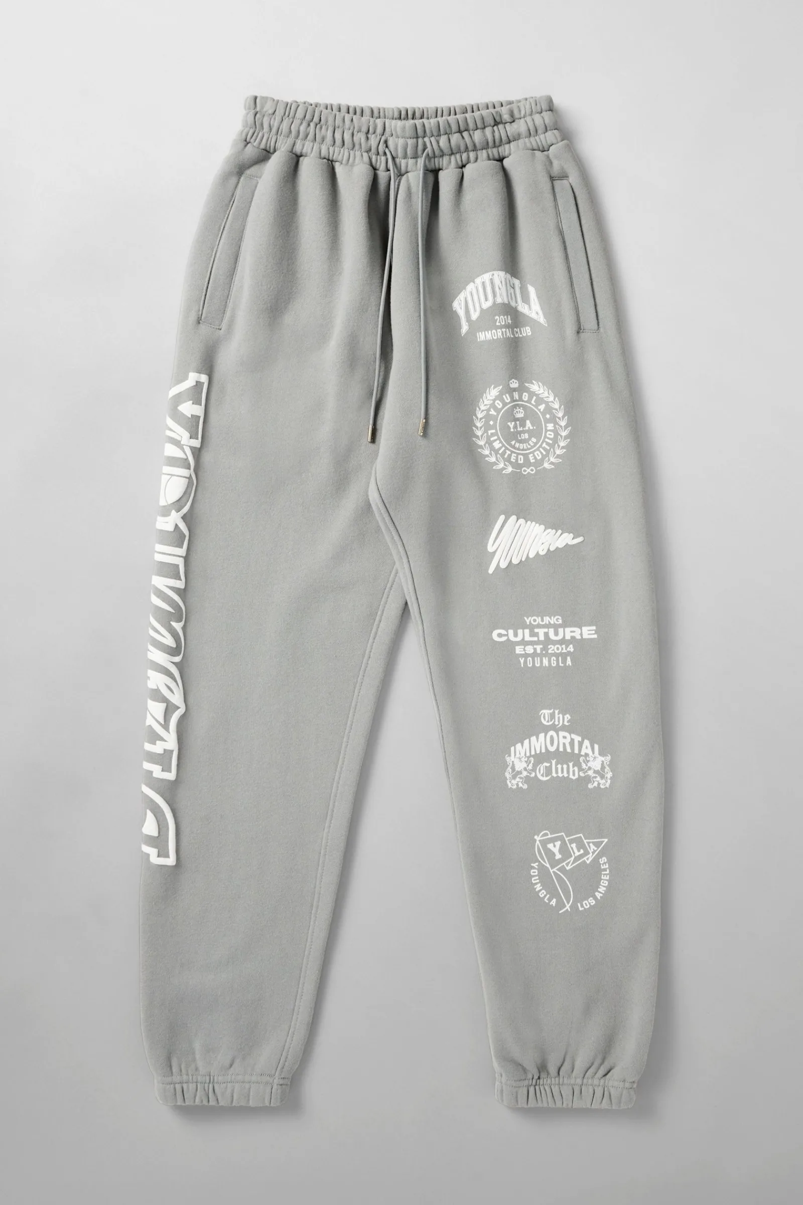 Joggers<Youngla 204-Immortal Killer Joggers Black|Balsam Green|Burgundy|Light Grey