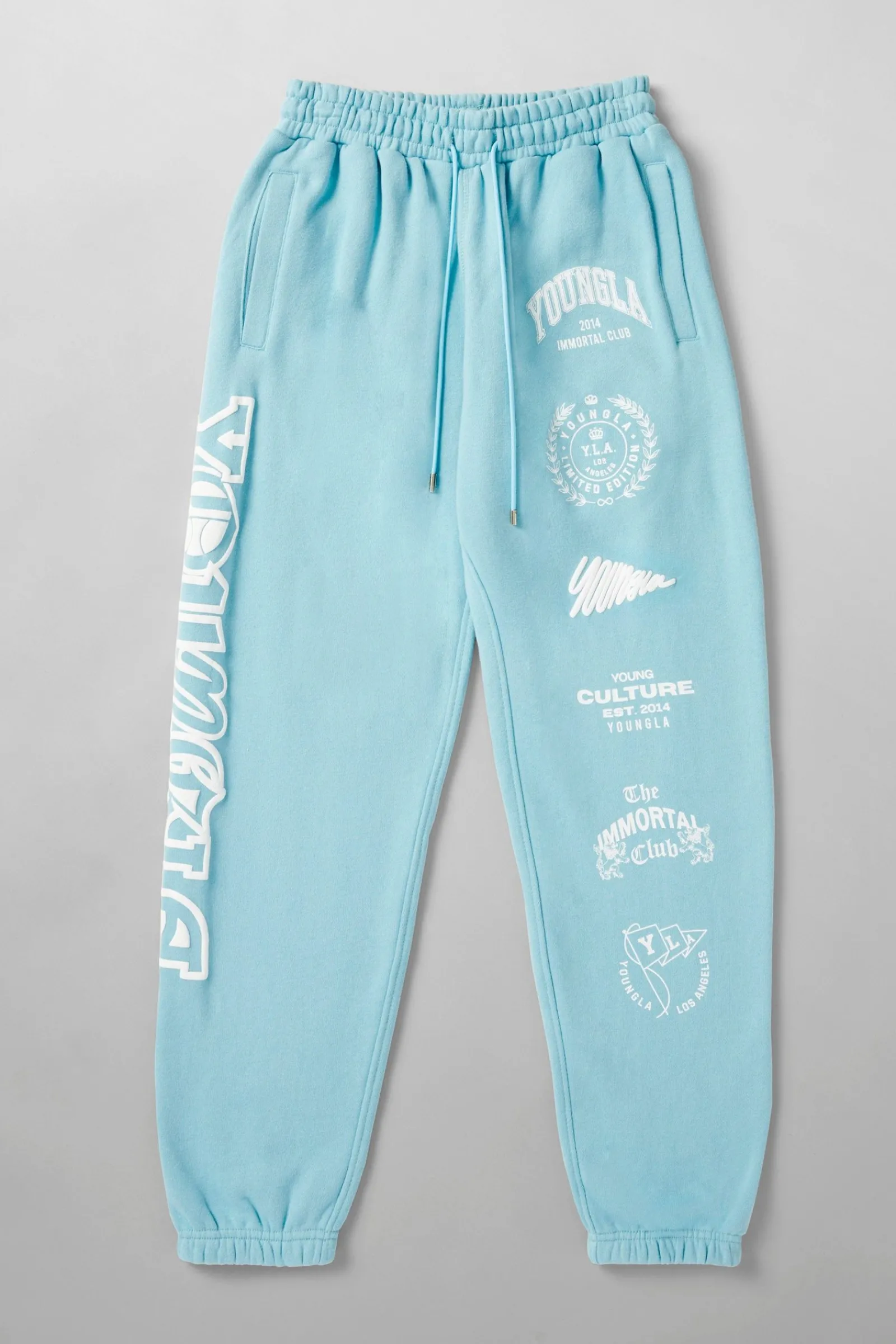 Joggers<Youngla 204-Immortal Killer Joggers Black|Balsam Green|Burgundy|Light Grey