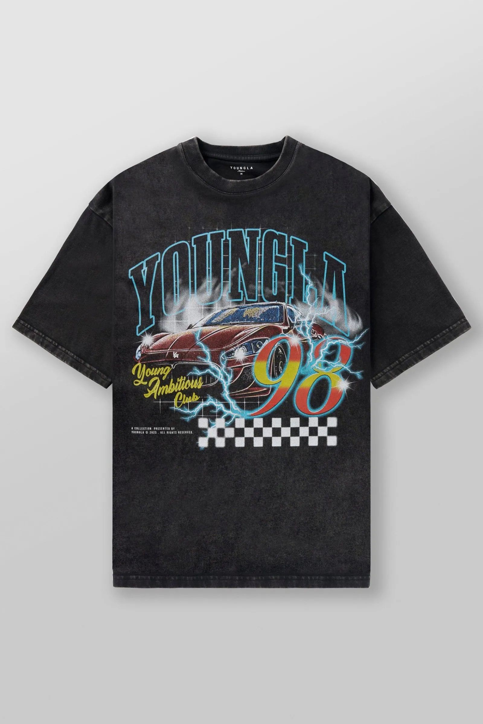 Shirts<Youngla 4058-Inferno Tees Blaze Rider|Haloed Skull|Road Ripper|Skeletal Serpents