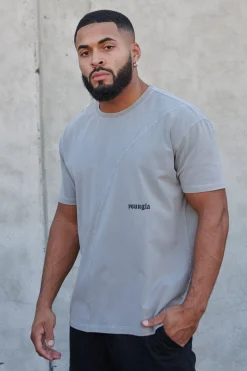 Shirts<Youngla 478-Infinity Tees Black Wash|Brown Wash|Light Grey Wash|Peat Wash