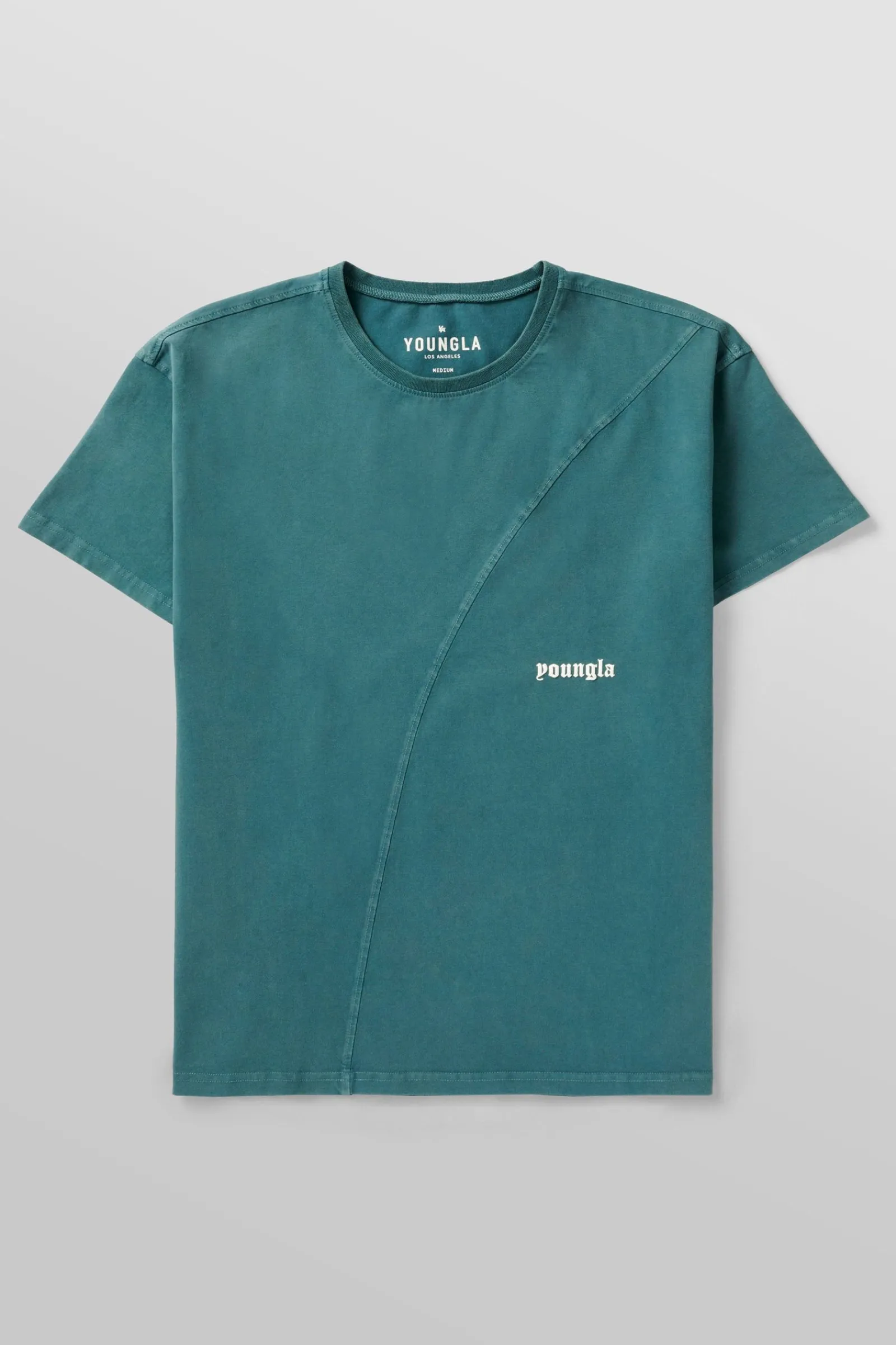 Shirts<Youngla 478-Infinity Tees Black Wash|Brown Wash|Light Grey Wash|Peat Wash