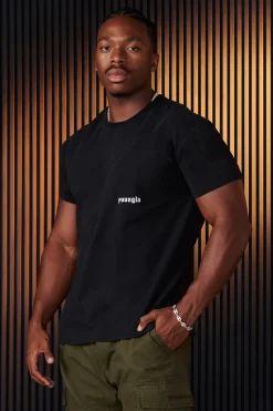 Shirts<Youngla 478-Infinity Tees Black Wash|Brown Wash|Light Grey Wash|Peat Wash