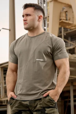 Shirts<Youngla 478-Infinity Tees Black Wash|Brown Wash|Light Grey Wash|Peat Wash