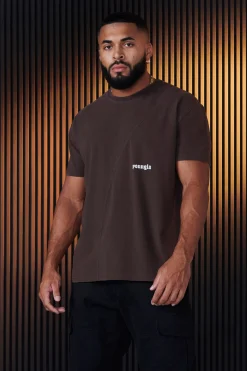 Shirts<Youngla 478-Infinity Tees Black Wash|Brown Wash|Light Grey Wash|Peat Wash