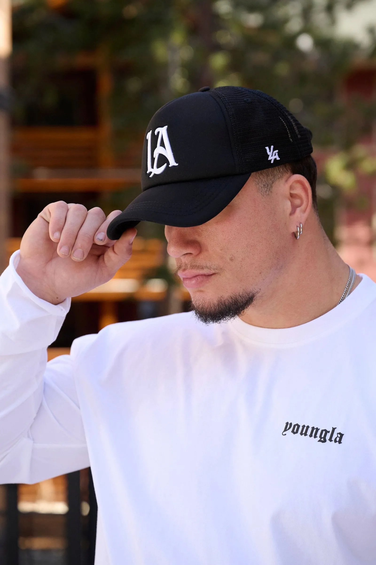 Hats & Beanies<Youngla 923-La Trucker Hats Black|Brown|Navy|Off-White