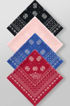Accessories<Youngla 9033-Lah Bandanas-4 Pack Pack 1 B|Pack 2 B|Pack 3 B