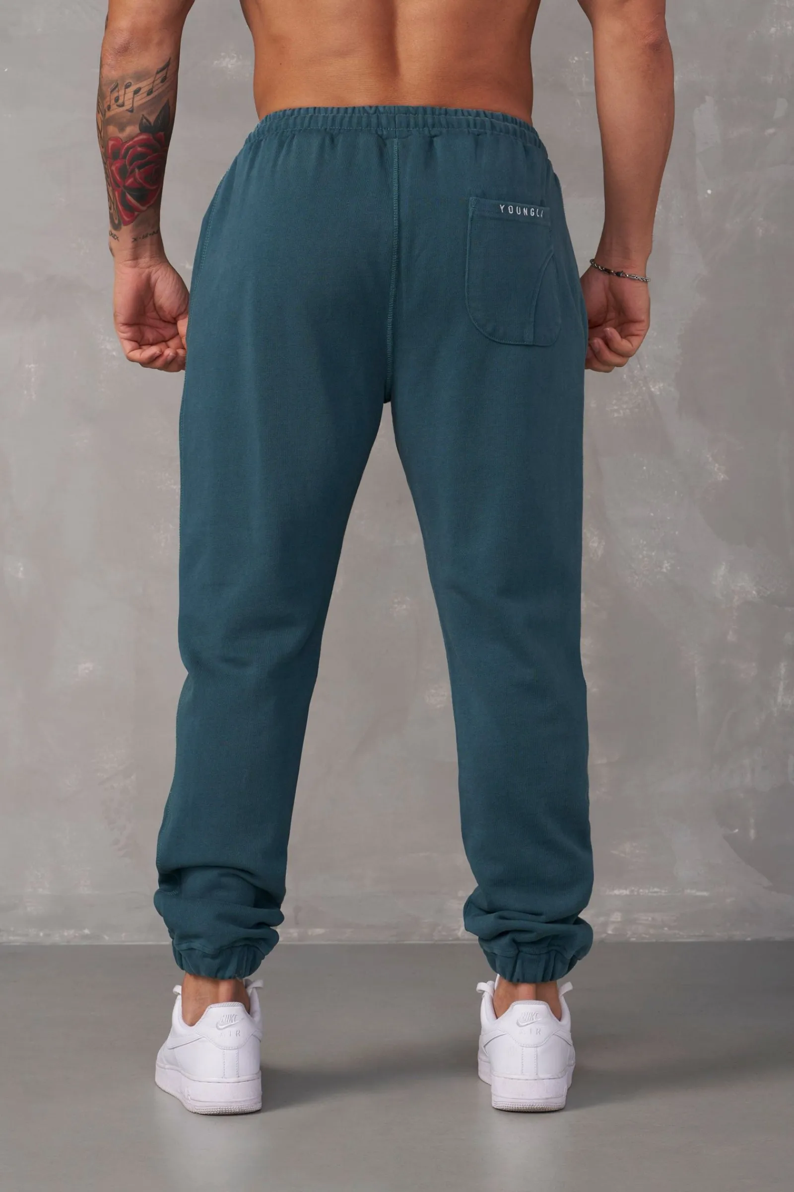 Joggers<Youngla 232-Legacy Joggers Black Wash|Beige Wash|Grey Wash|Sky Blue Wash