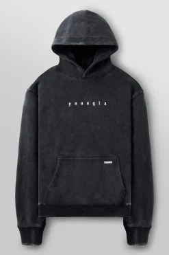 Outerwear<Youngla 5018-Love Sets-Hoodies Black Wash|Beige Wash|Grey Wash|Lavender Wash