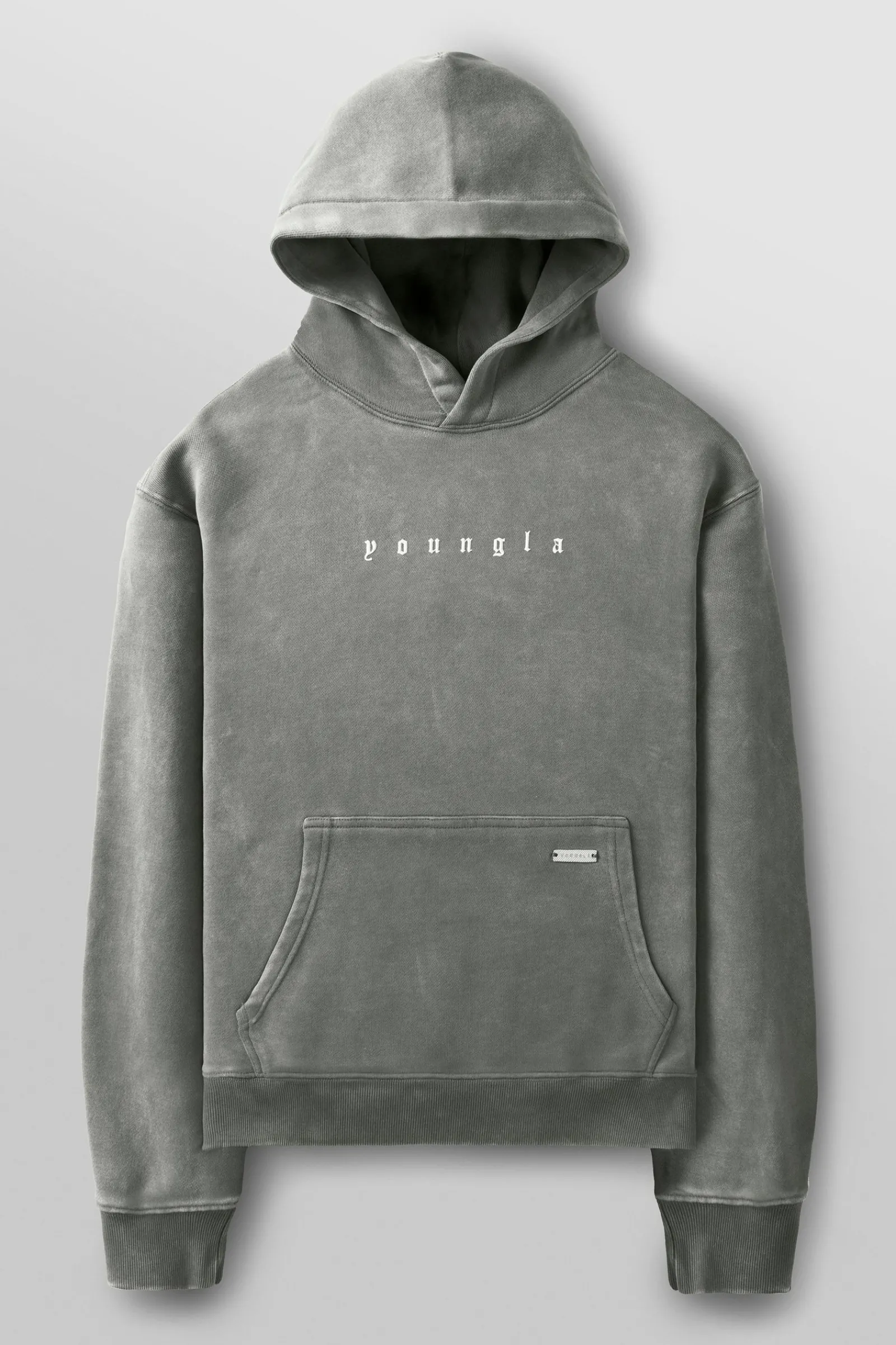 Outerwear<Youngla 5018-Love Sets-Hoodies Black Wash|Beige Wash|Grey Wash|Lavender Wash